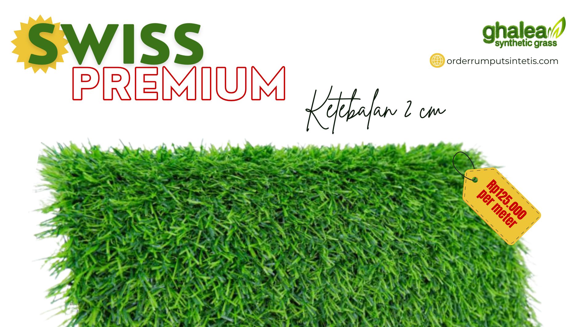 rumput sintetis swiss premium